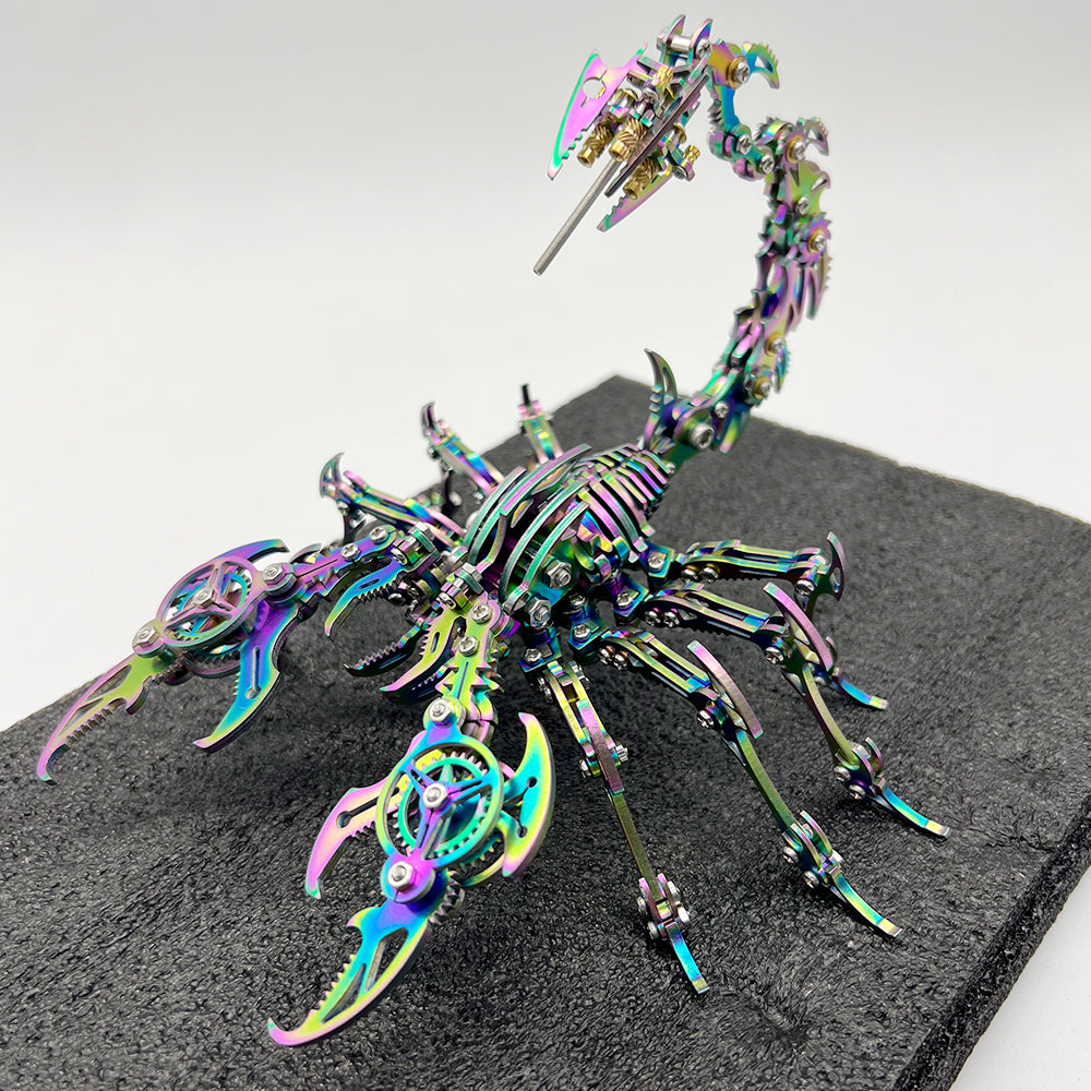 Mechanical Scorpion 3D Alloy Model kit( Comes with English manual)