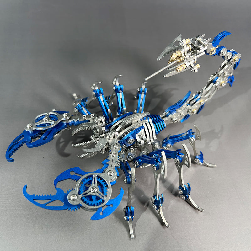 Mechanical Scorpion 3D Alloy Model kit( Comes with English manual)