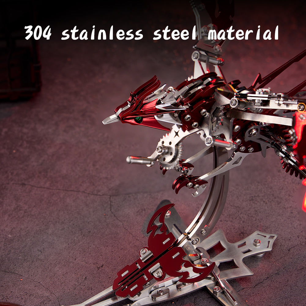 LongPin -3D Mechanical metal phoenix assembly kit