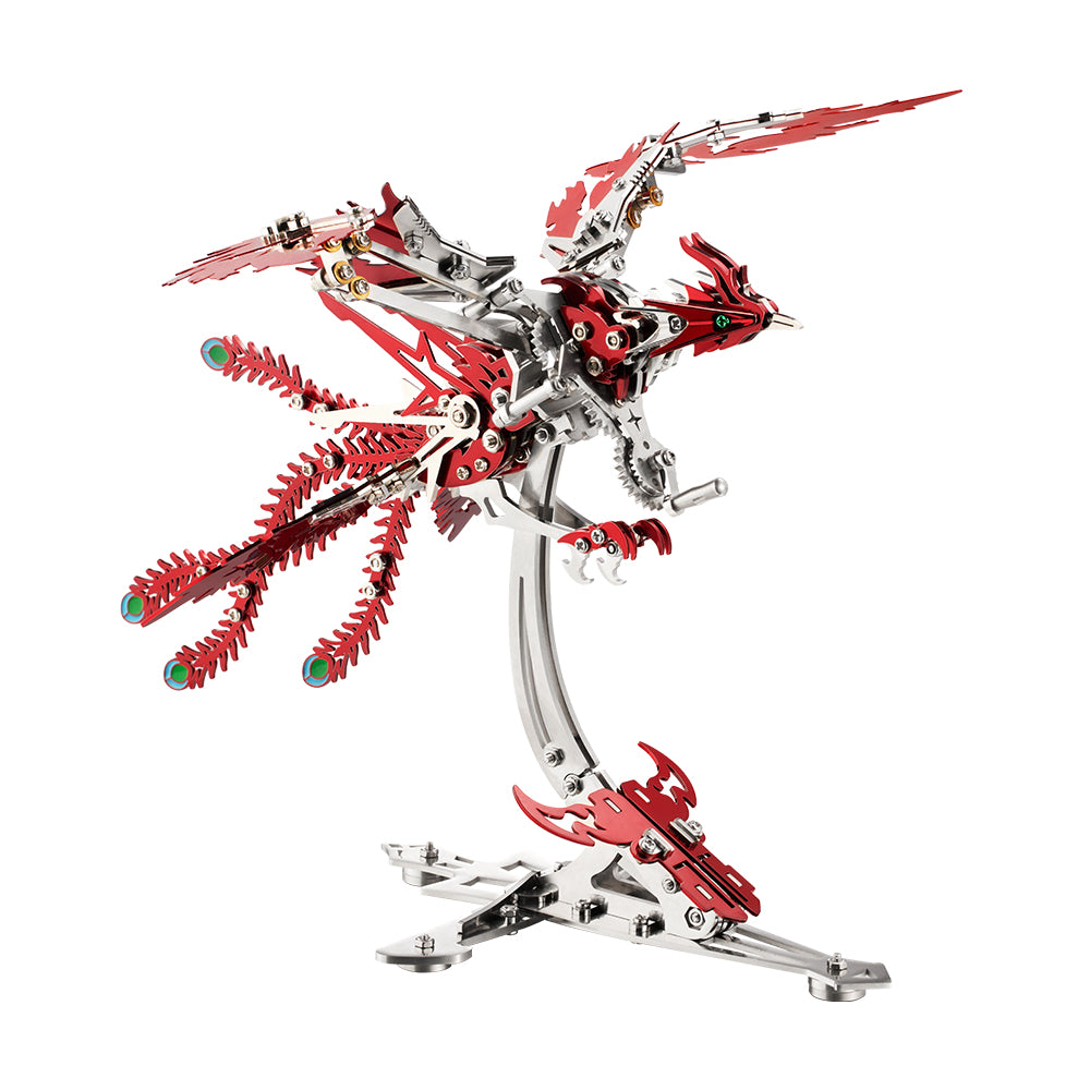 LongPin -3D Mechanical metal phoenix assembly kit