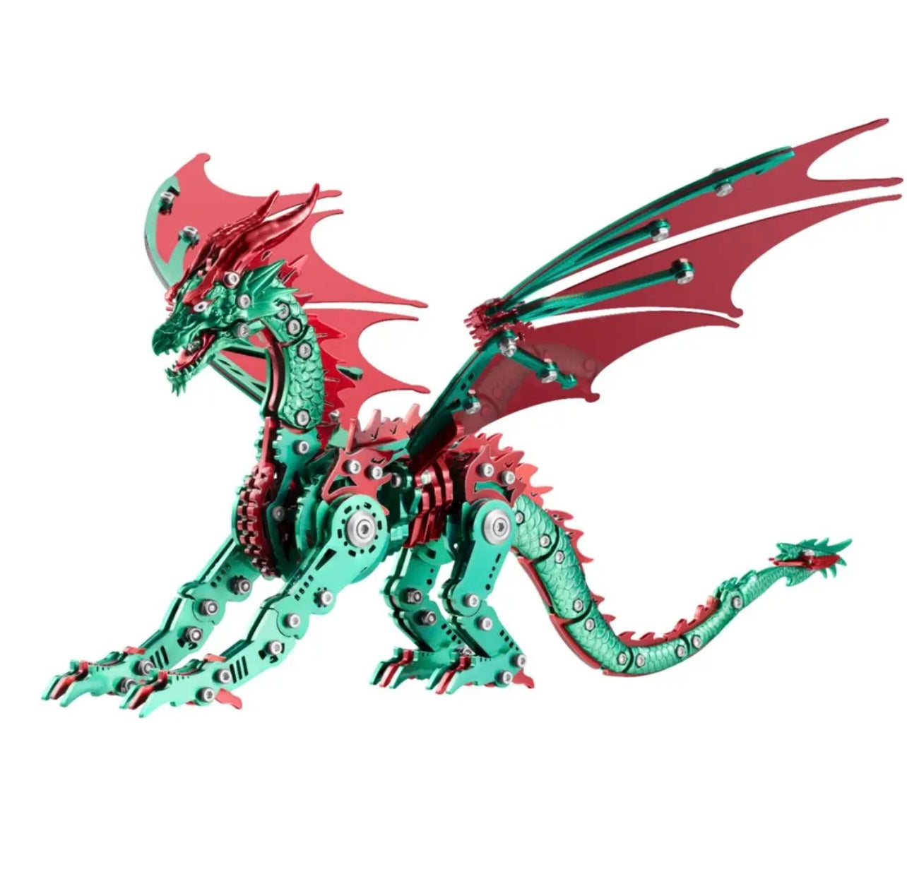 longpin-3D mechanical Dragon Stainless steel Model assembly kit