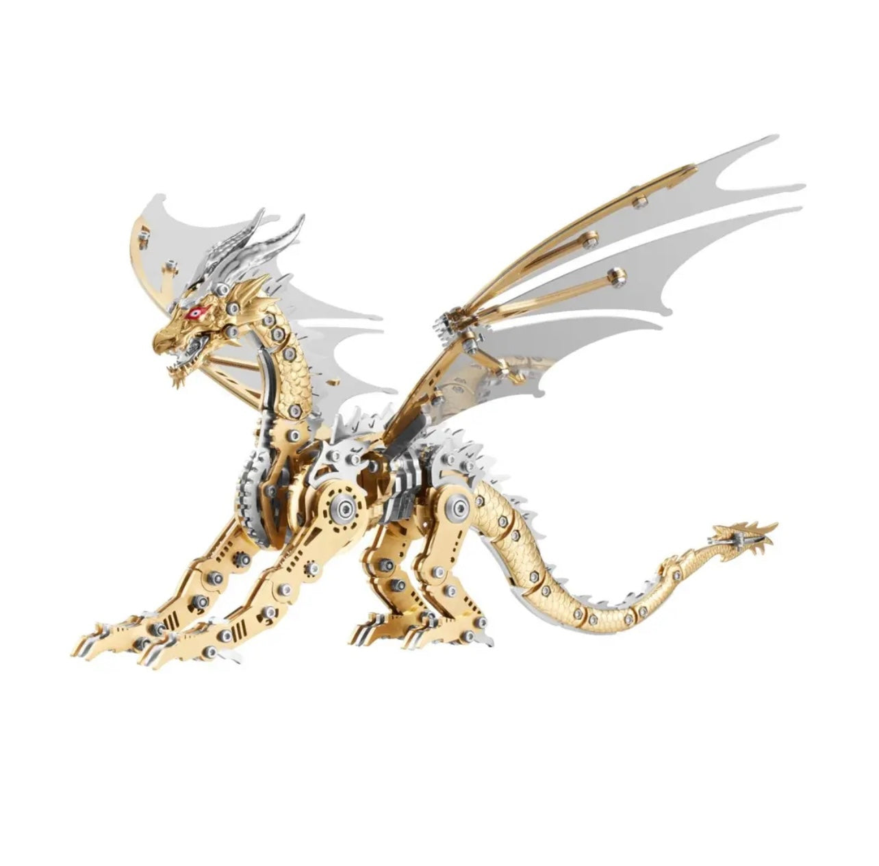 longpin-3D mechanical Dragon Stainless steel Model assembly kit