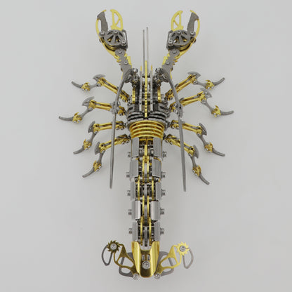 3D metal mechanical lobster