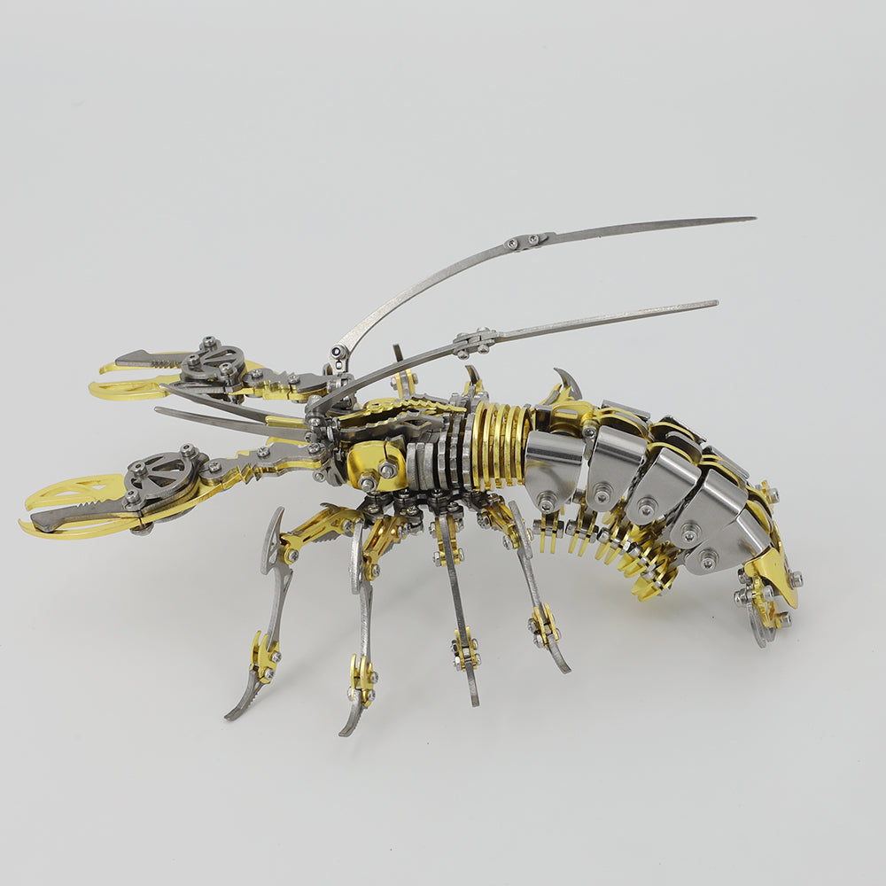 3D metal mechanical lobster