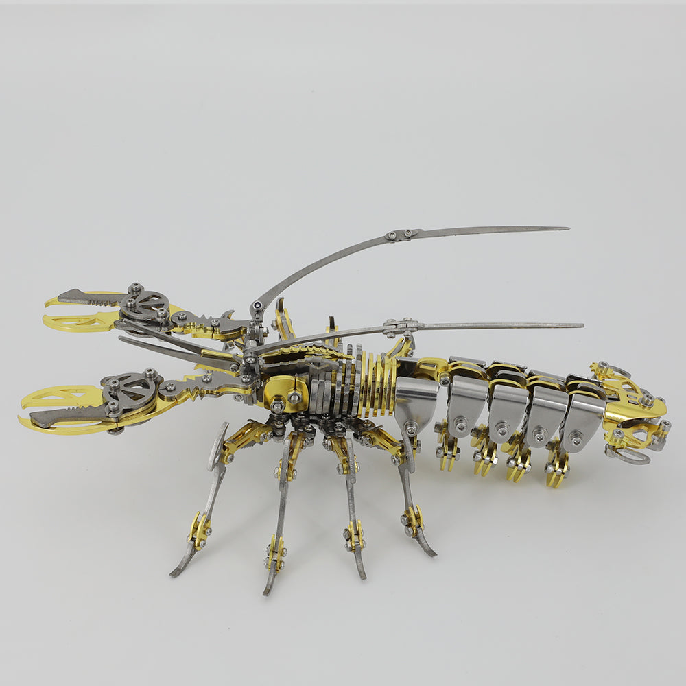 3D metal mechanical lobster