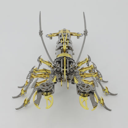 3D metal mechanical lobster