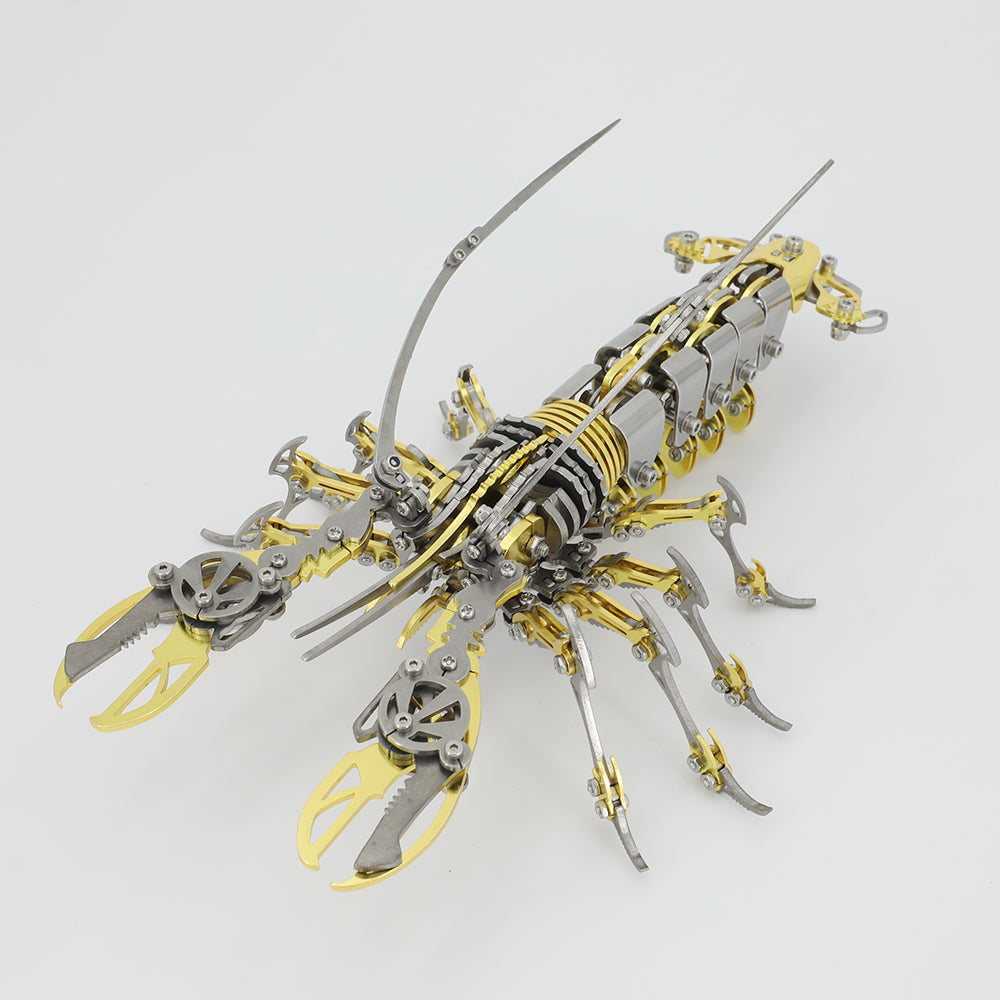 3D metal mechanical lobster