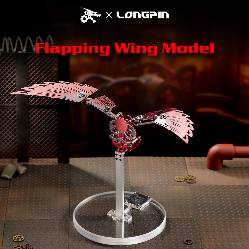 Ornithopter mechanical model, bionic mechanical wing design