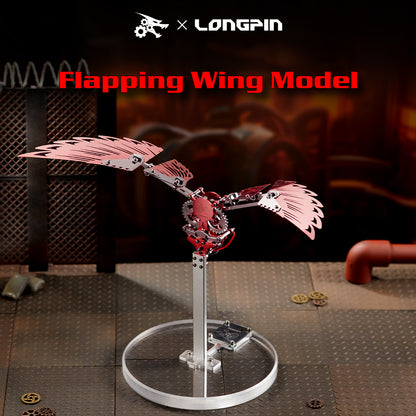 Ornithopter mechanical model, bionic mechanical wing design