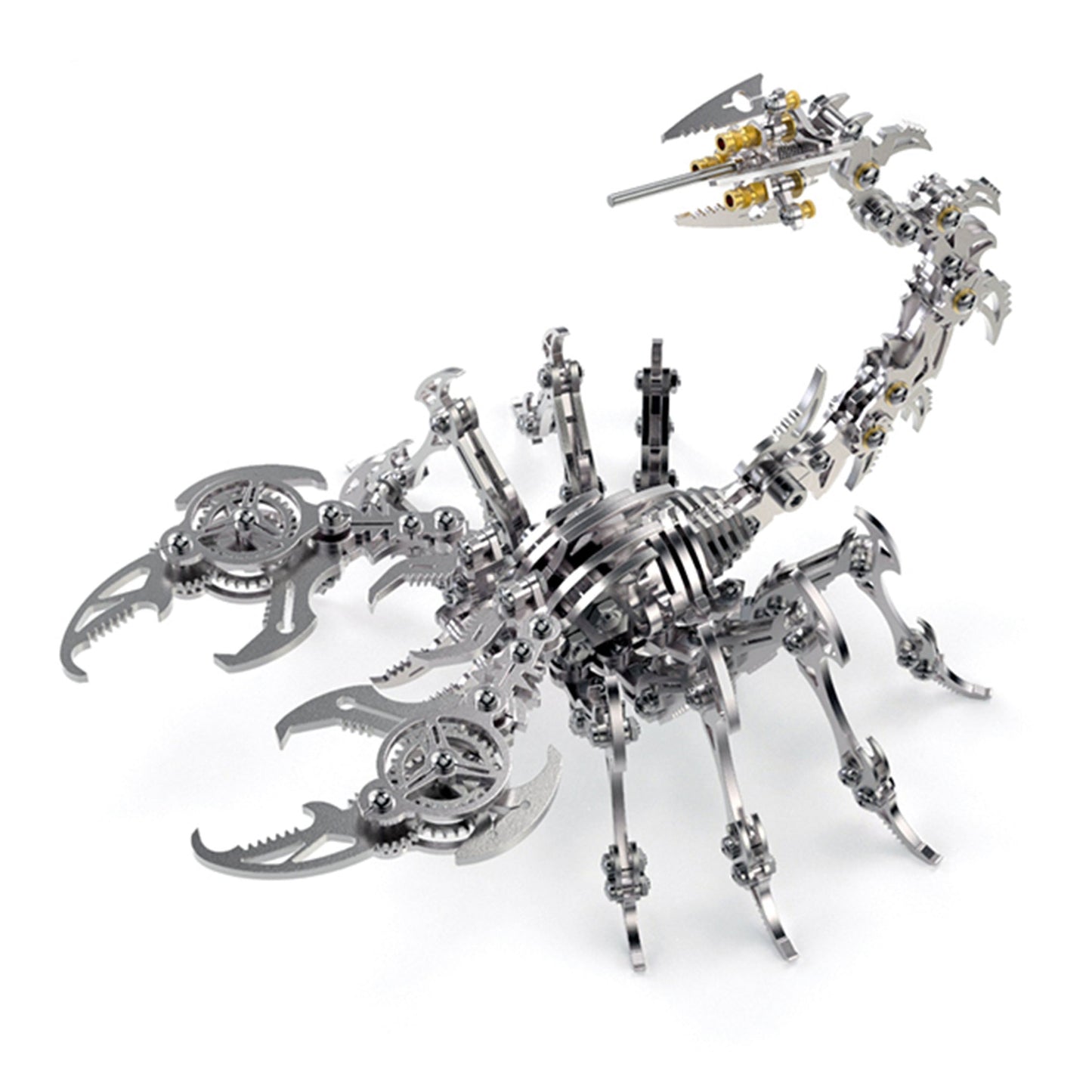 Mechanical Scorpion 3D Alloy Model kit（ Comes with English manual)