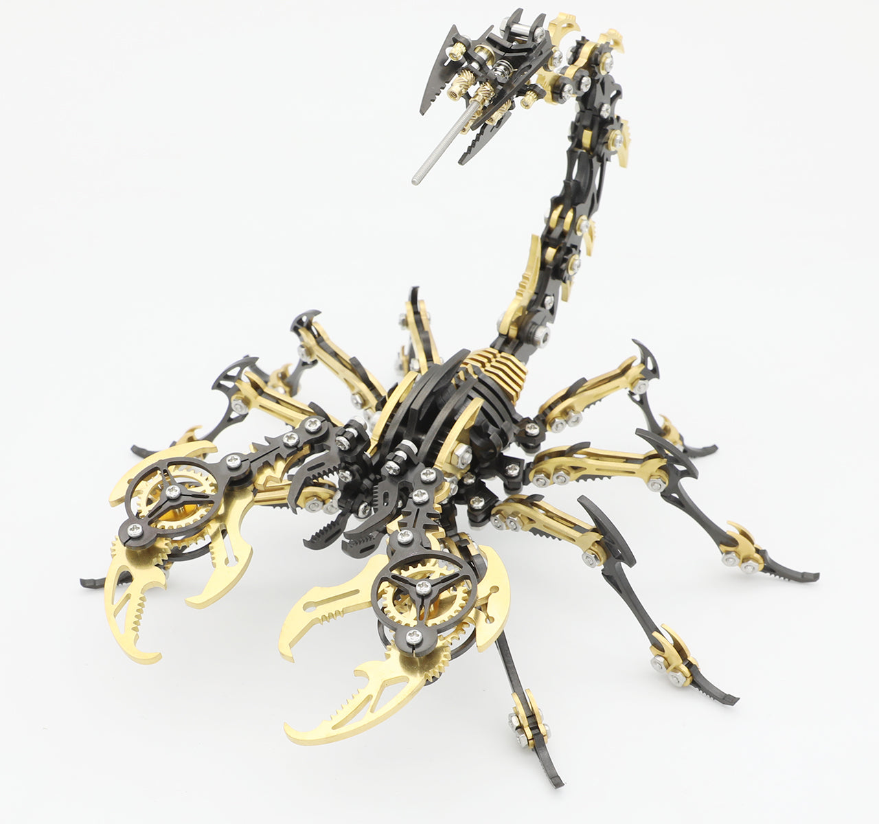 Mechanical Scorpion 3D Alloy Model kit（ Comes with English manual)