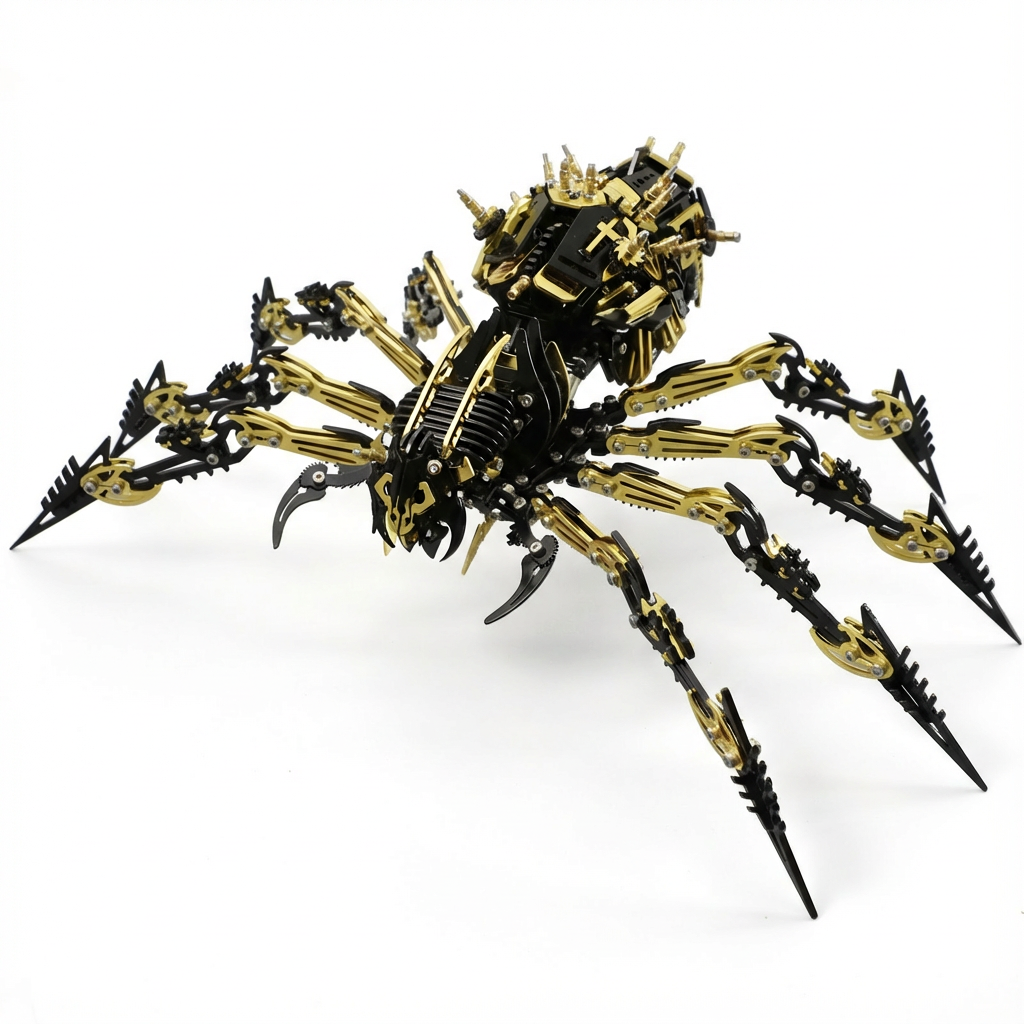 Mechanical Skeleton Spider Model Kit