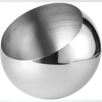 Stainless steel bowl, multi-purpose inclined bowl, storage for home use floatingcity