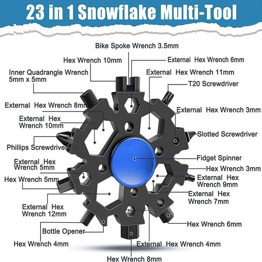 23-in-1 Snowflake Multitool Floatingcity