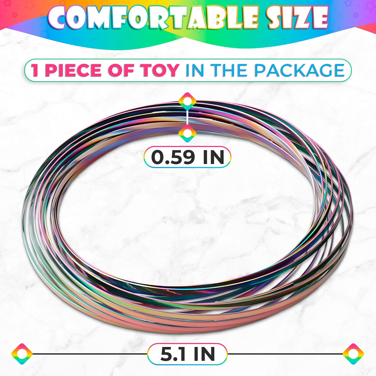 Mozi Glozi Flow Ring Geometrico - Bracciale Magico Facile da Usare – Magic Ring 3D, Gioco per ADHD per Bambini e Adulti - Giochi e Prodotti per l'Età Evolutiva Mozi Glozi Flow Ring Geometrico - Bracciale Magico Facile da Usare – Magic Ring 3D, Gioco per ADHD per Bambini e Adulti - Giochi e Prodotti per l'Età Evolutiva